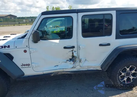 2023 Jeep Wrangler 4-Door Rubicon 4X4 из США, поврежденный, VIN 1C4HJXFG6PW519302